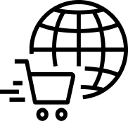 Icon representing ecommerce industry