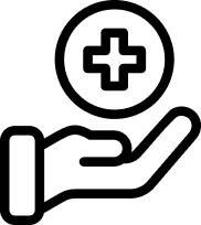 Icon representing healthcare industry