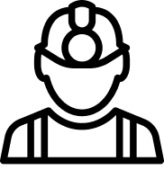 Icon representing real estate industry